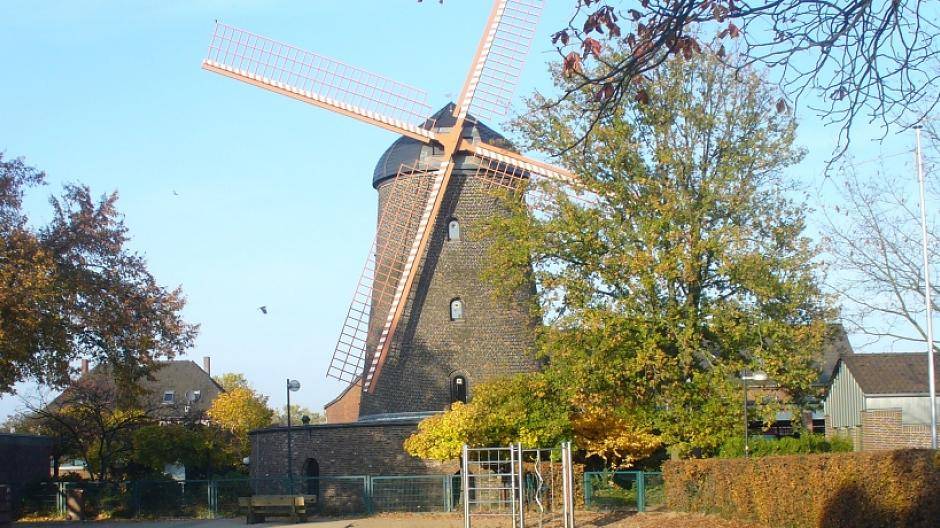 Die Teloy-Mühle wird am heutigen Sonntag ebenfalls zu besichten sein. Es wird zwei Führungen durch Lank geben.