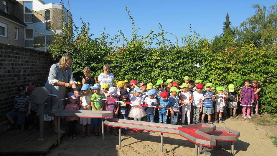 „Wasser marsch“ im Farbenland