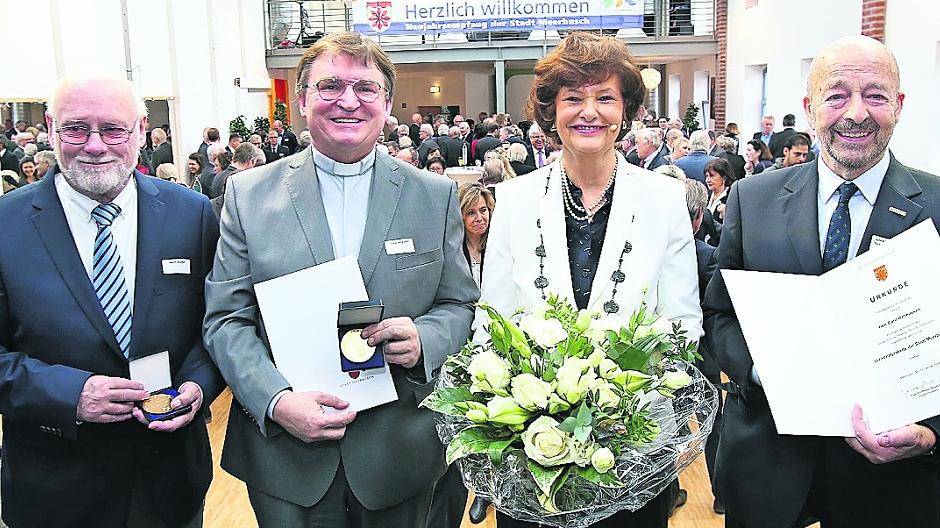  Brunhilde Linßen hatte 21 Mal den Neujahrsempfang organisiert.  