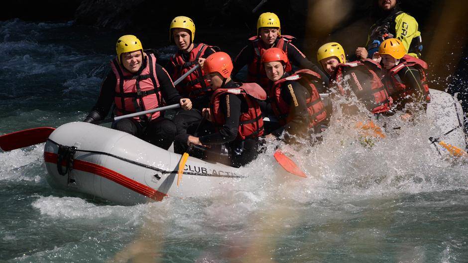 Jugendliche fahren nach Südtirol
