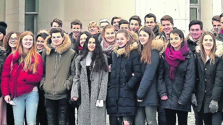 Schüler bei Gurlitt-Ausstellung