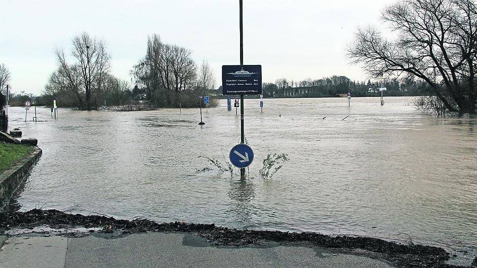 Hochwasser geht bereits zurück