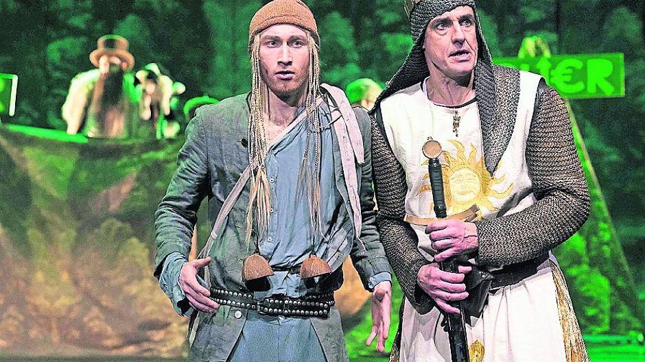 Britischer Humor vom Feinsten am Silvesterabend: Monty Python’s „Spamalot“.