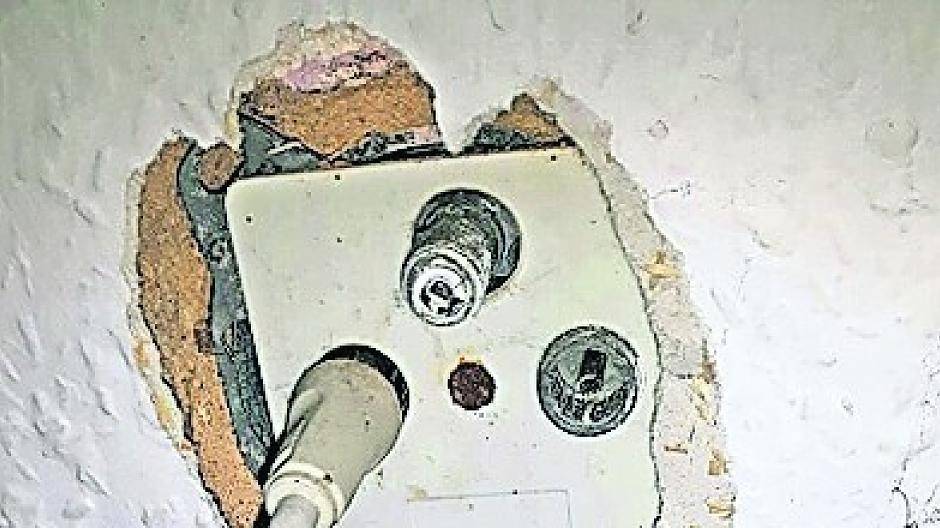  Antennenanschluss der besonderen Art.  