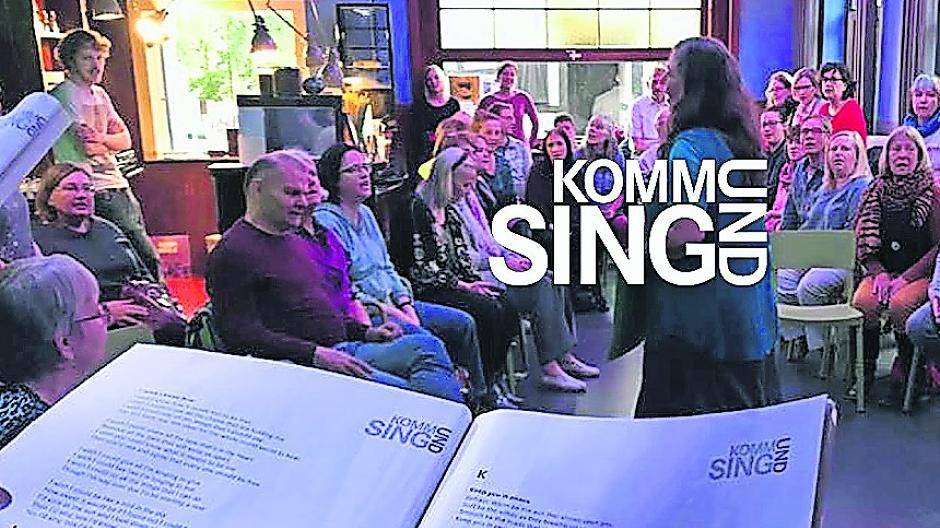 Gemeinsames Singen in der Kulturküche