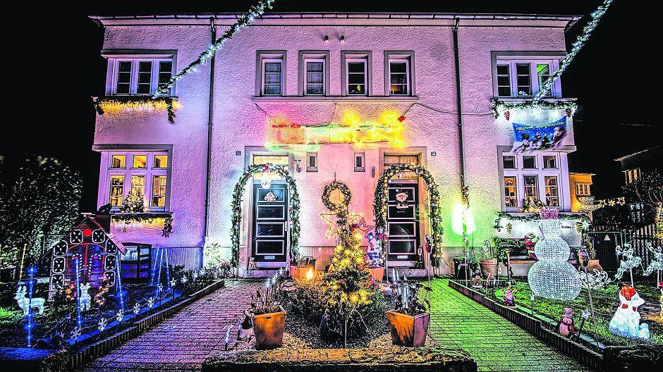  Dieses wunderbar beleuchtete Haus hat der Fotograf Andreas Lousberg in der Webersiedlung gefunden. 