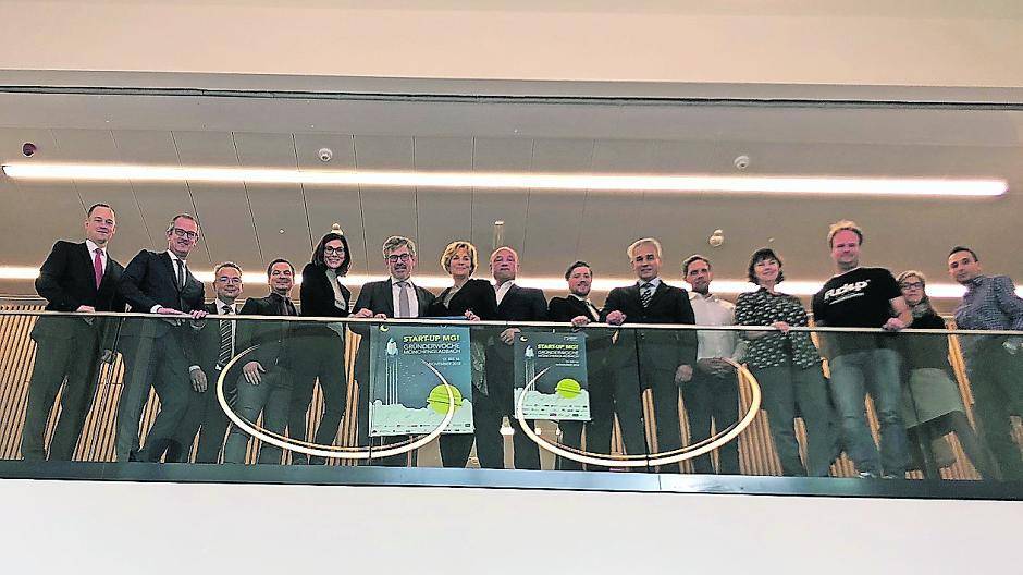 Initiatoren, Köpfe und Sponsoren der Gladbacher Gründerwoche.