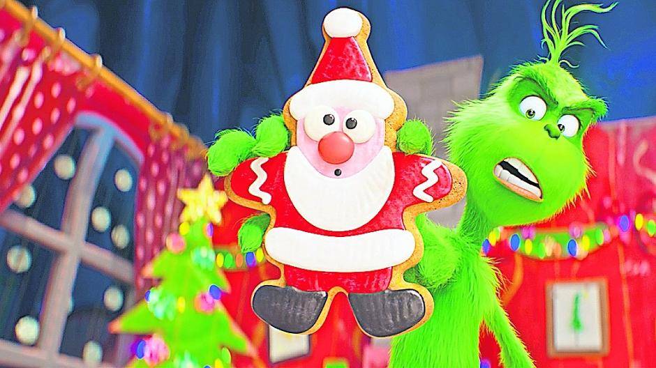  Will das Weihnachtsfest stehlen: der miesepetrige Grinch. 