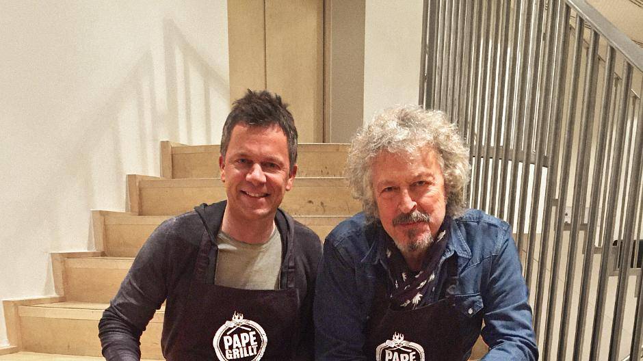  Verstanden sich auf Anhieb prächtig: Wolfgang Niedecken und Christian Pape. 