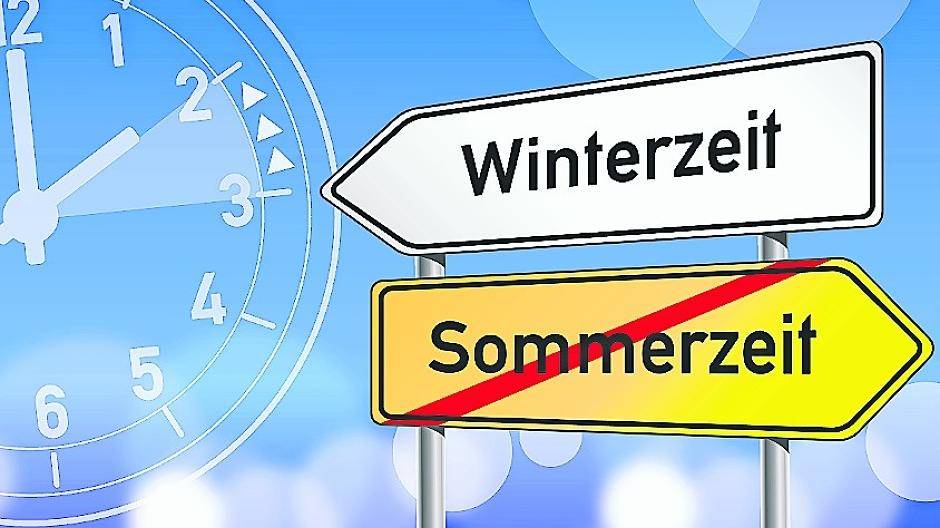 Am Sonntag wird die Uhrzeit zurückgestellt.