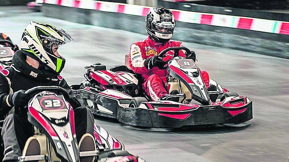 Die Kart-Fahrer im Rheydter Club für Motorsport setzen sich gerne für den guten Zweck ein.