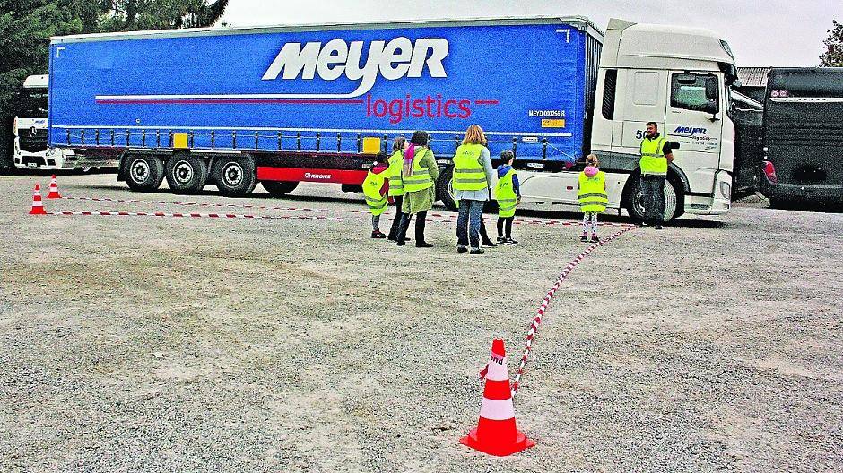 Kinder erleben „Toten Winkel“