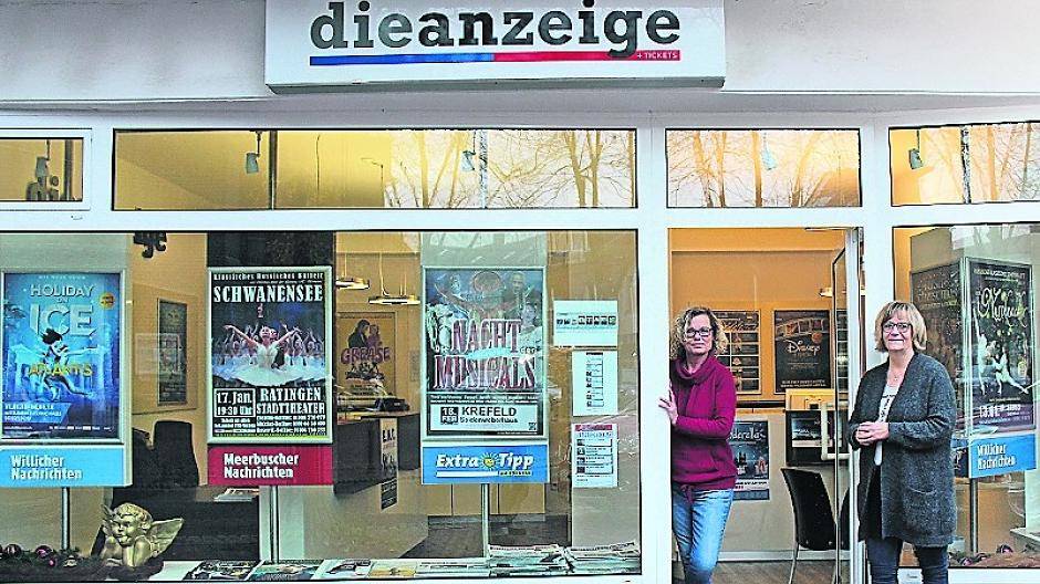  Trotz des Einbruchs läuft der Betrieb in unserer Schiefbahner Geschäftsstelle am Hubertusplatz 4 ganz normal weiter.  