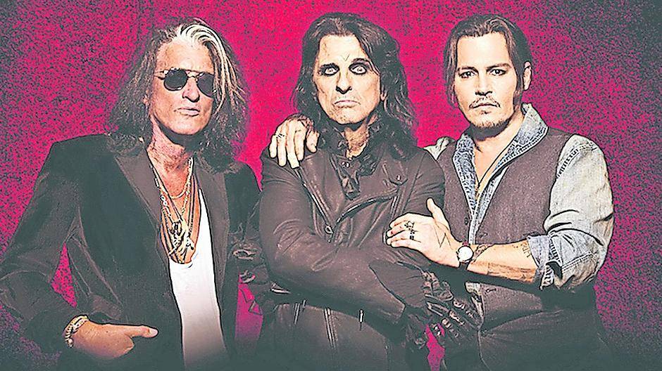  Die Hollywood Vampires kommen nach Mönchengladbach - mit in der Band ist auch Hollywood-Star Johnny Depp.  