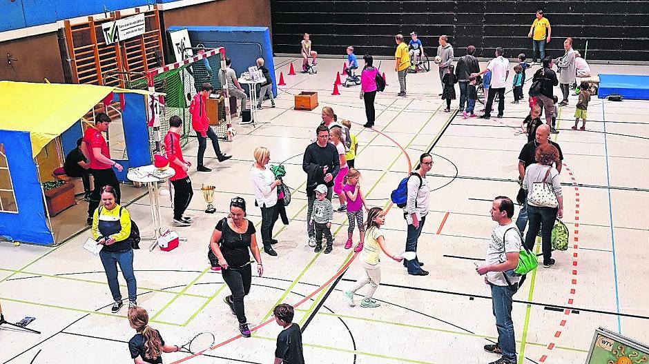  Im vergangenen Jahr fand der „Sportinformationstag“ in der Jakob-Frantzen-Halle in Willich statt. 