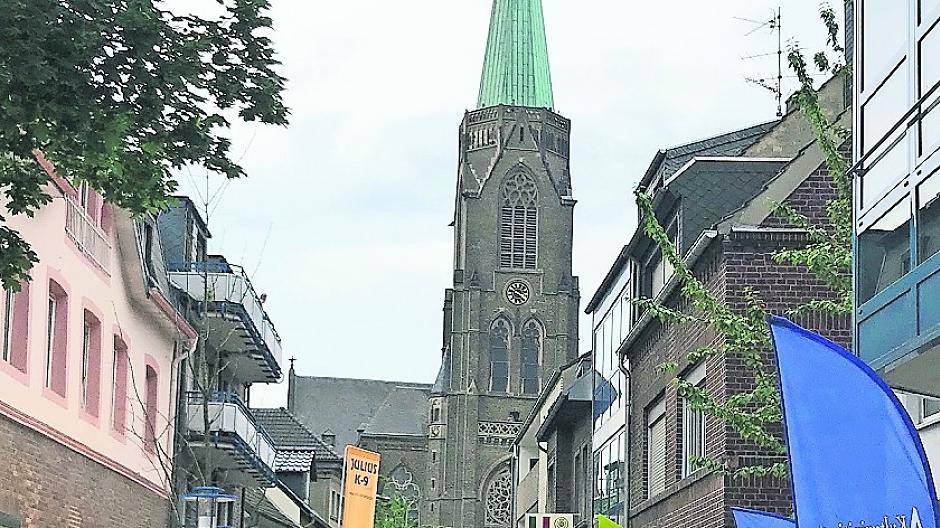 Hochbetrieb in der Fußgängerzone.