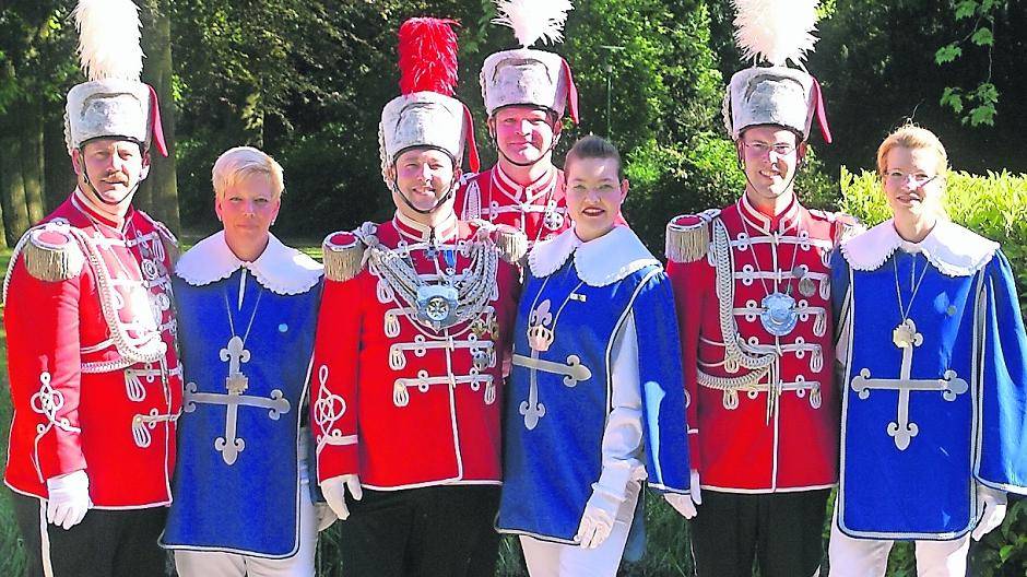  Das Königshaus der St. Johannes Schützengesellschaft 1662 Clörath-Vennheide. 