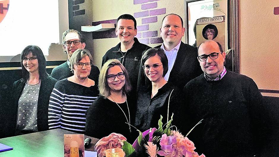 Ein Teil der Vorstandsmitglieder des Werberings Willich (von links): Annett Hannemann, Christoph Smits, Monika Fröhlich, Patricia Schmitz, Stefan Schönenborn, Rebecca Niek, Dirk Schunacher und Bernd Arnolds. Es fehlt Thomas Mathes.