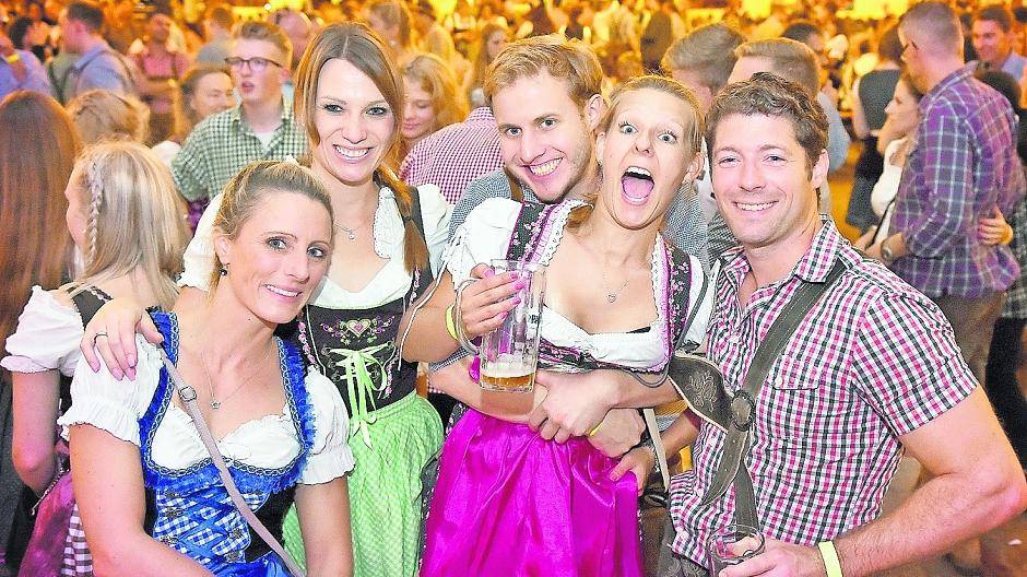 Riesige Stimmung beim Oktoberfest