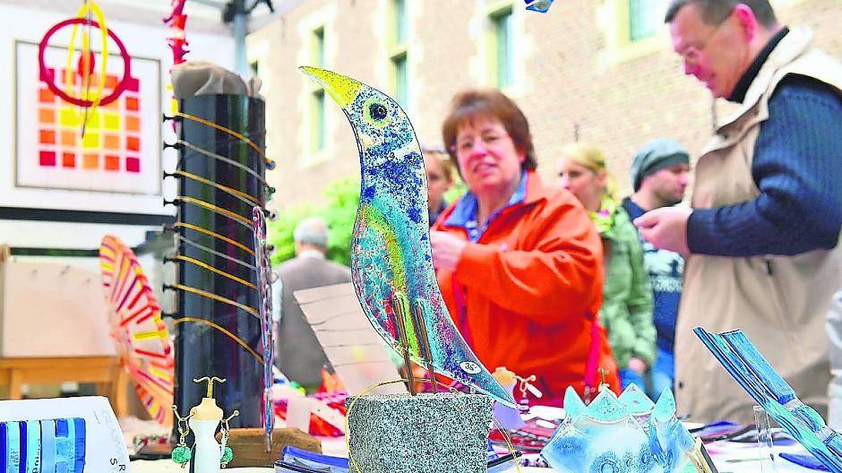  Glaskunst ist ein großes Thema bei „Jazz und Handwerk“. 