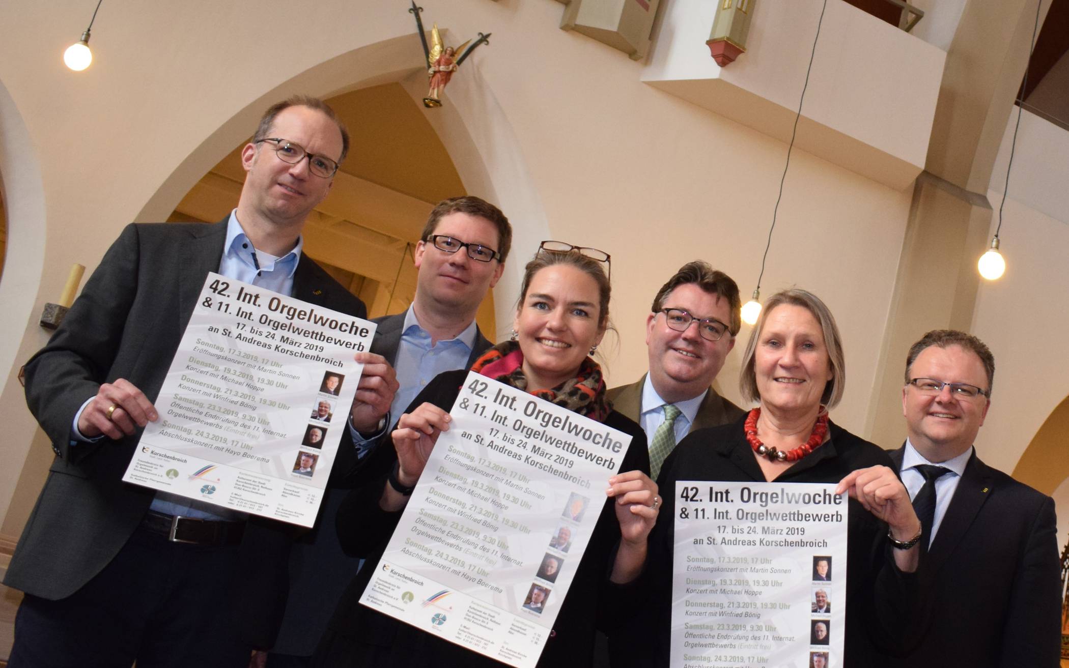 Am Sonntag startet in der Kirche St. Andreas wieder die Orgelwoche. Foto: Stefan Reinelt