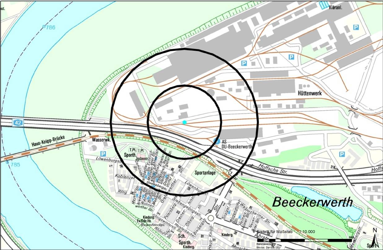 Bombe in Beeckerwerth