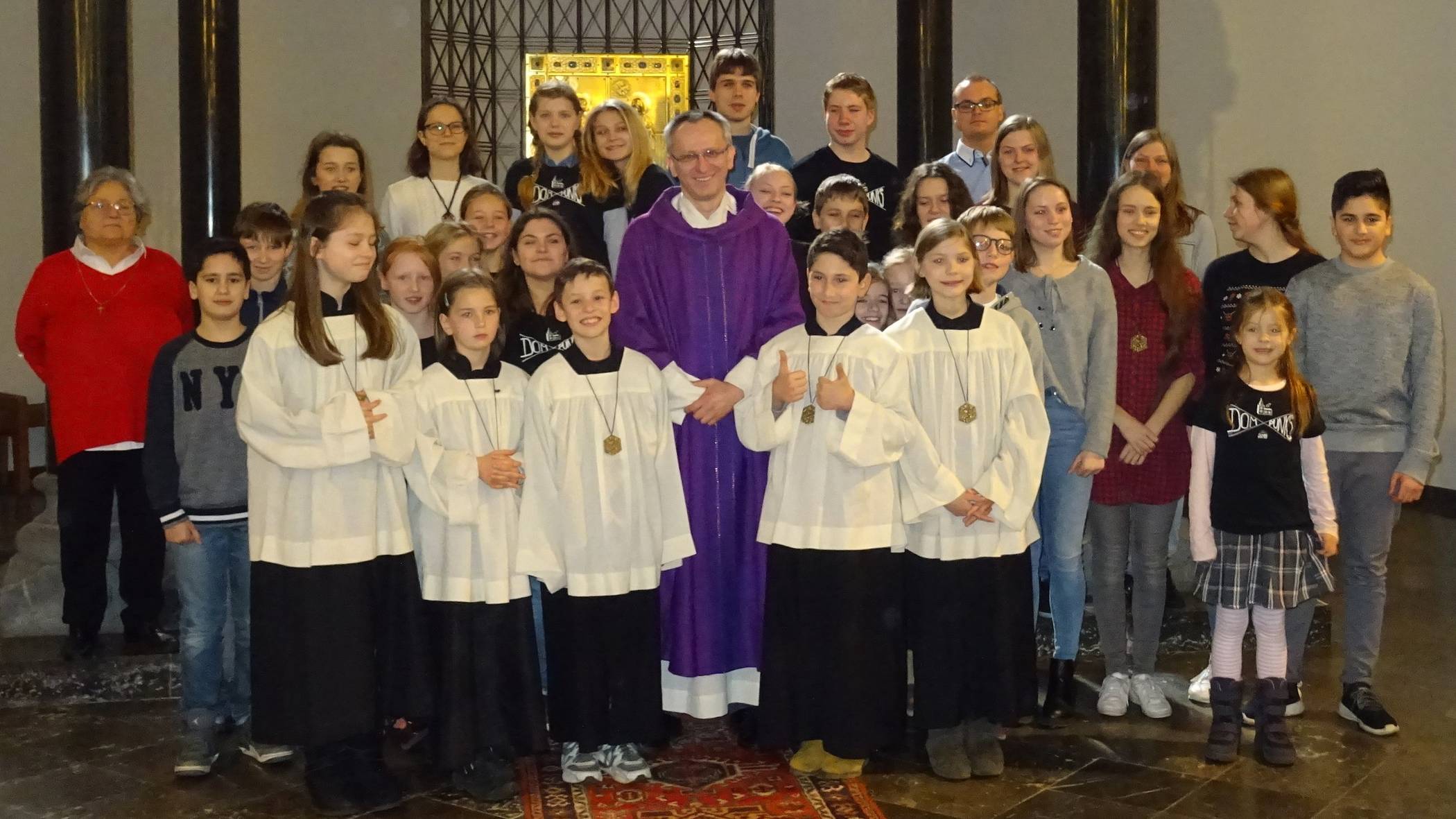  : Fünf neue Messdiener in Lank