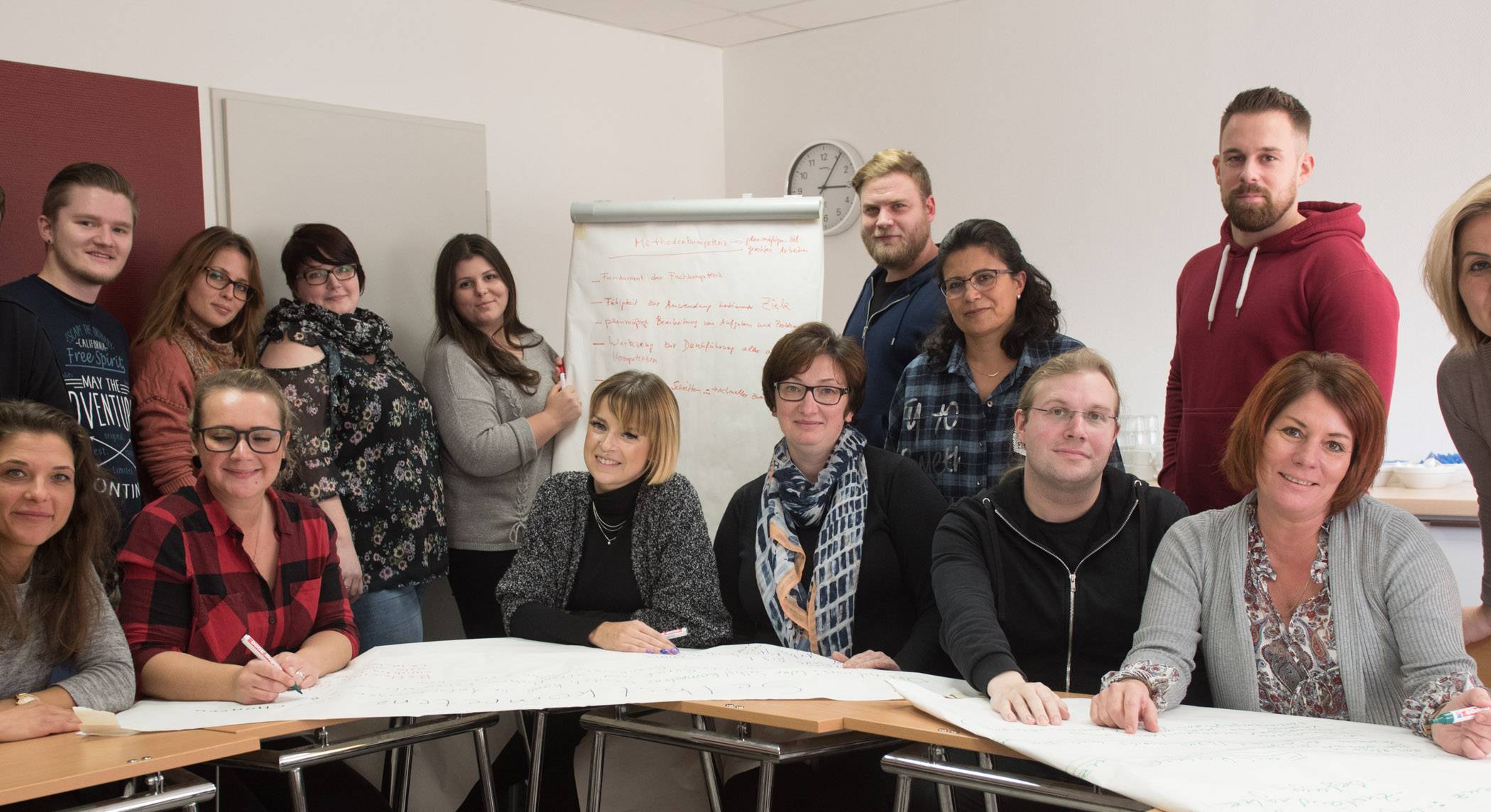 Gemeinsame Schulung von Praxisanleitern aus Krefeld,