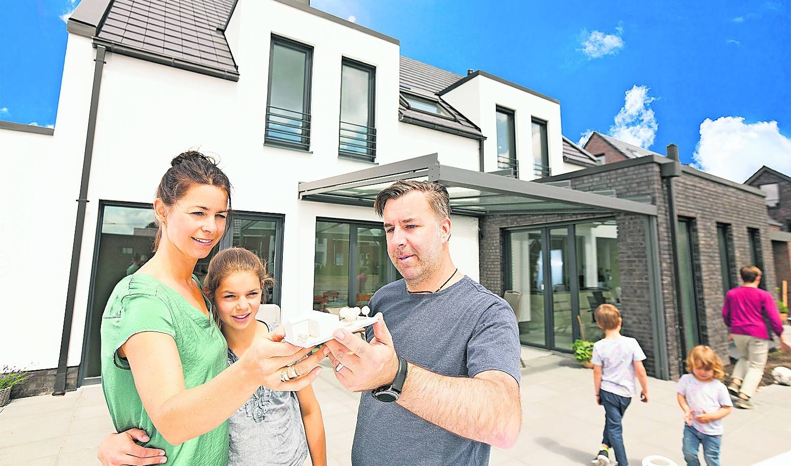  Die erste eigene Immobilie, einer der Schwerpunkte der Baumesse vom 22. bis 24. März auf dem Messegelände Nordpark. 