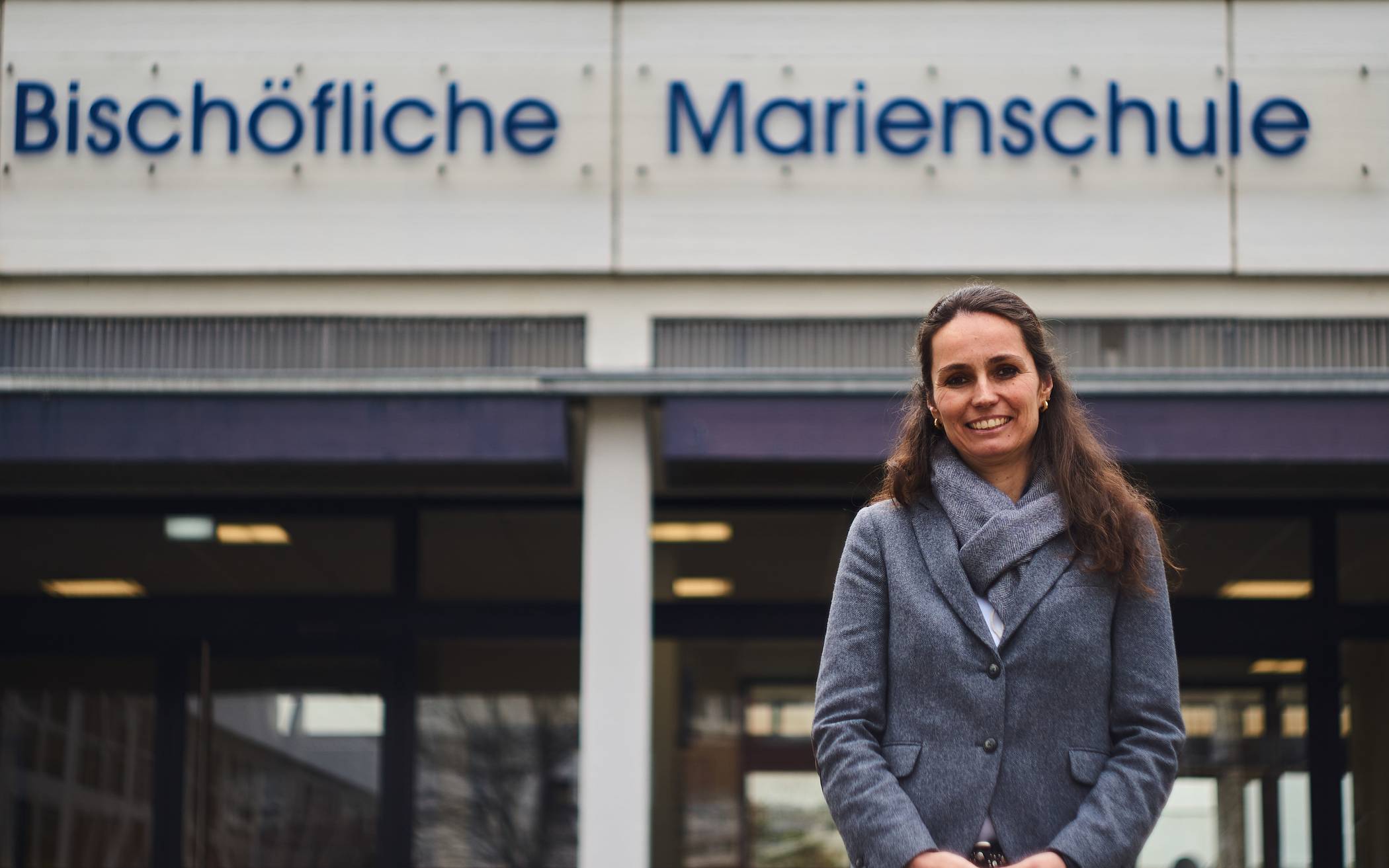 Birgit Janßen leitet seit Februar die Bischöfliche Marienschule Mönchengladbach.
