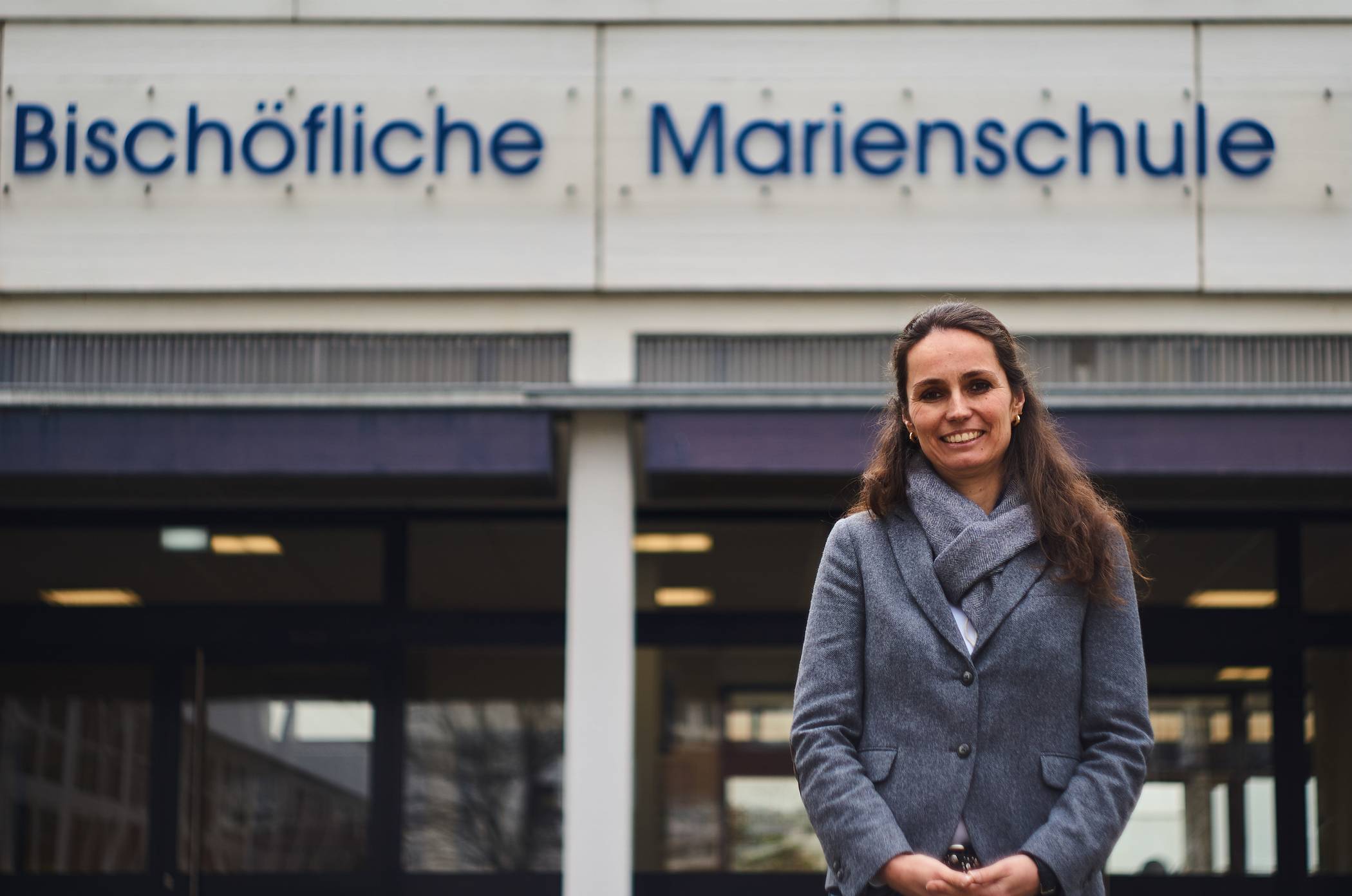 Birgit Janßen leitet seit Februar die Bischöfliche Marienschule Mönchengladbach.