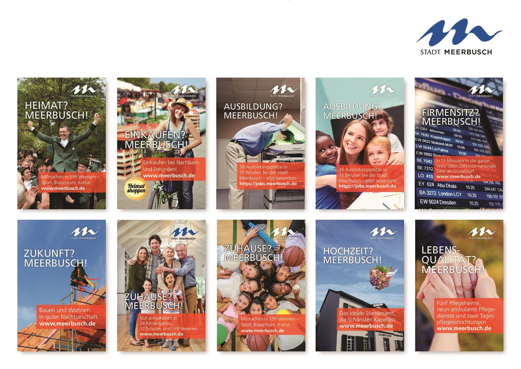 Meerbusch: „Marke Meerbusch“ sichtbar