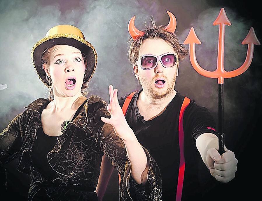  Die „Pia-Nino-Band“ sorgt für gruselige Momente beim Abschluss der „Fidolino“-Spielzeit. 