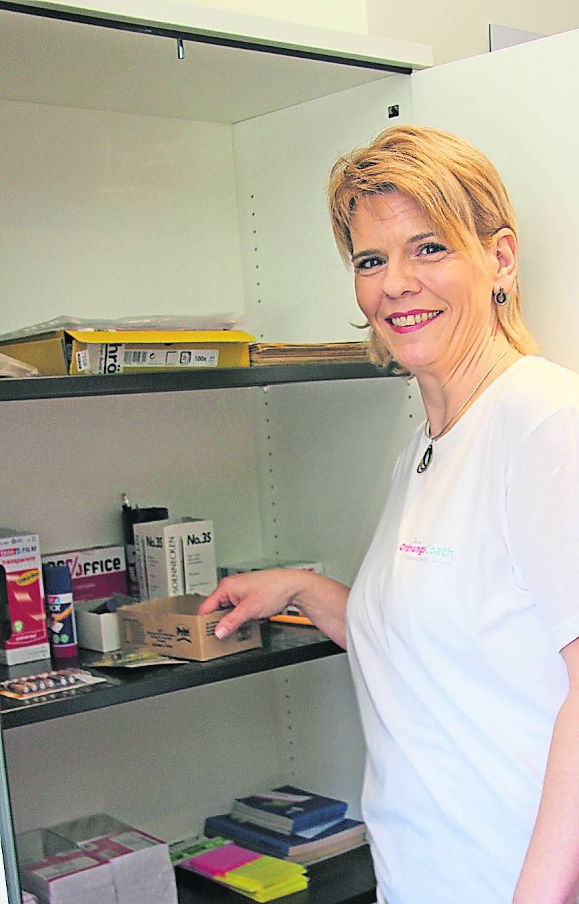 Sie sortiert, sie organisiert, sie mistet aus: Für Nicole Rockwitz ist Ordnung nicht nur das halbe, sondern ihr ganzes Leben.