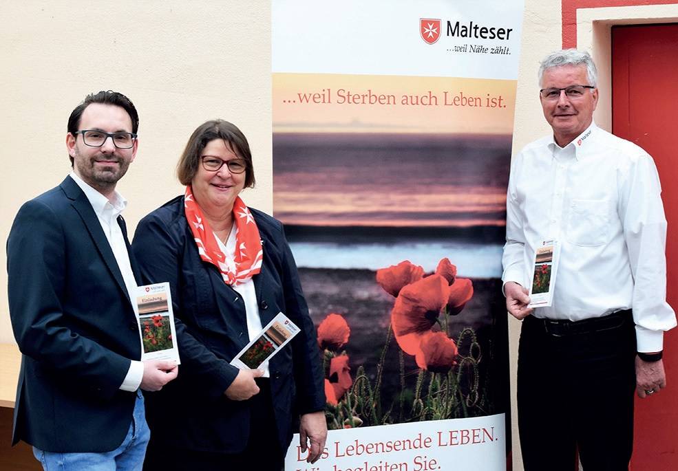 Die Hospiz-Verantwortlichen in Grefrath freuen sich