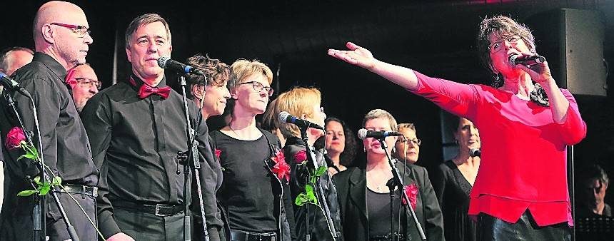 Der groove!chor feiert sein 20-jähriges Bestehen.