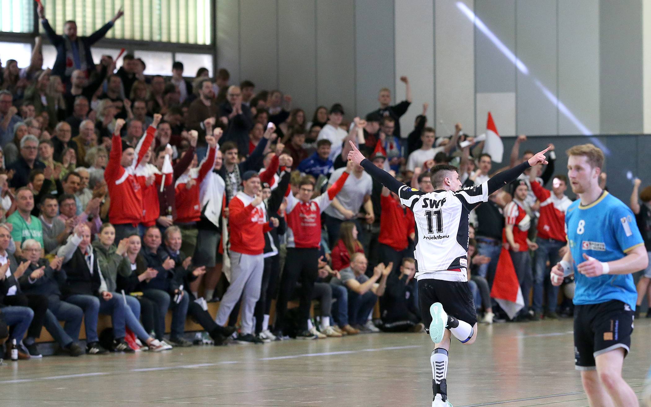 Steffen Hahn <amp/> Co. wollen am 28. April die Meisterschaft vor eigenem Publikum klar machen.