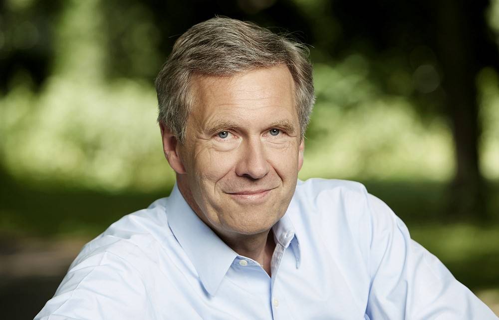  Bundespräsident a.D. Christian Wulff diskutiert mit interessierten Bürgern zum Thema „70 Jahre Grundgesetz“. 