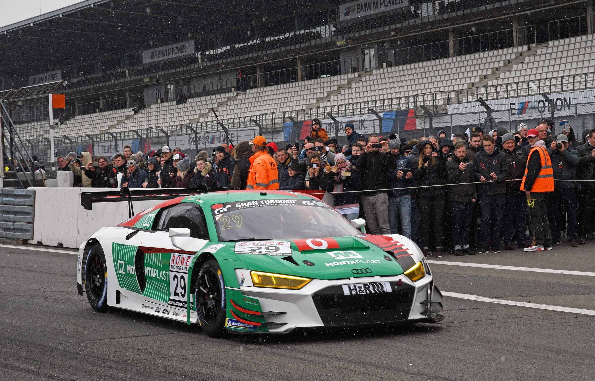 Der "Land Audi" war Trainingsschnellster mit einer Rundenzeit von 8...