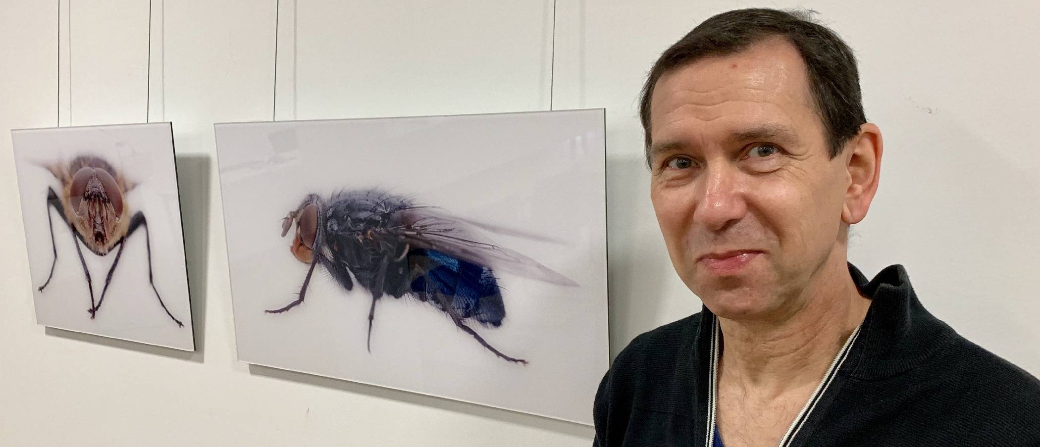  Der aus Bochum stammende und in Essen wohnende Karl King präsentiert bis Ende Juni seine Werke im Korschenbroicher Rathaus an der Don-Bosco-Straße. 