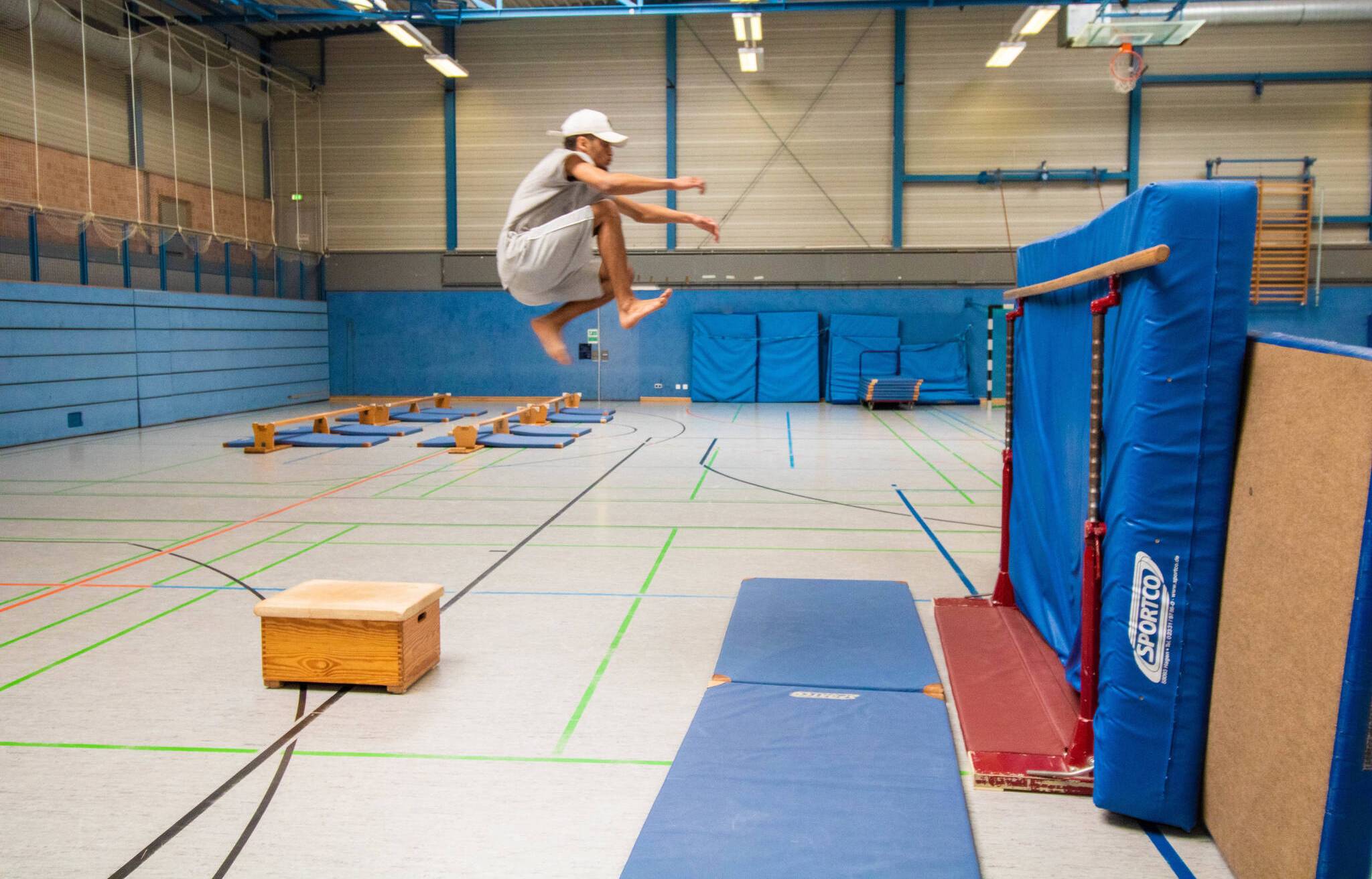 Der Parkour-Day war ein voller Erfolg.