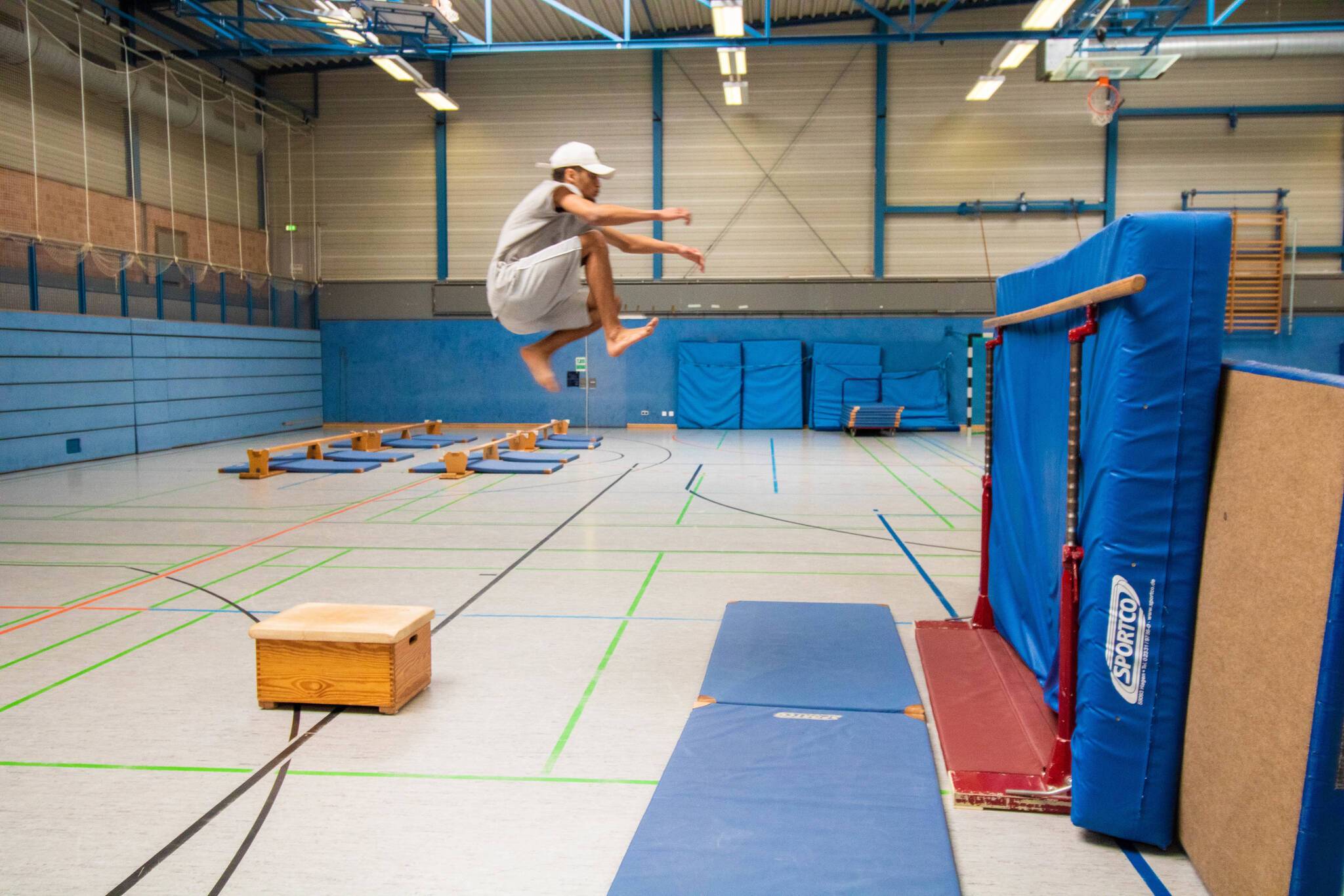  Der Parkour-Day war ein voller Erfolg. 