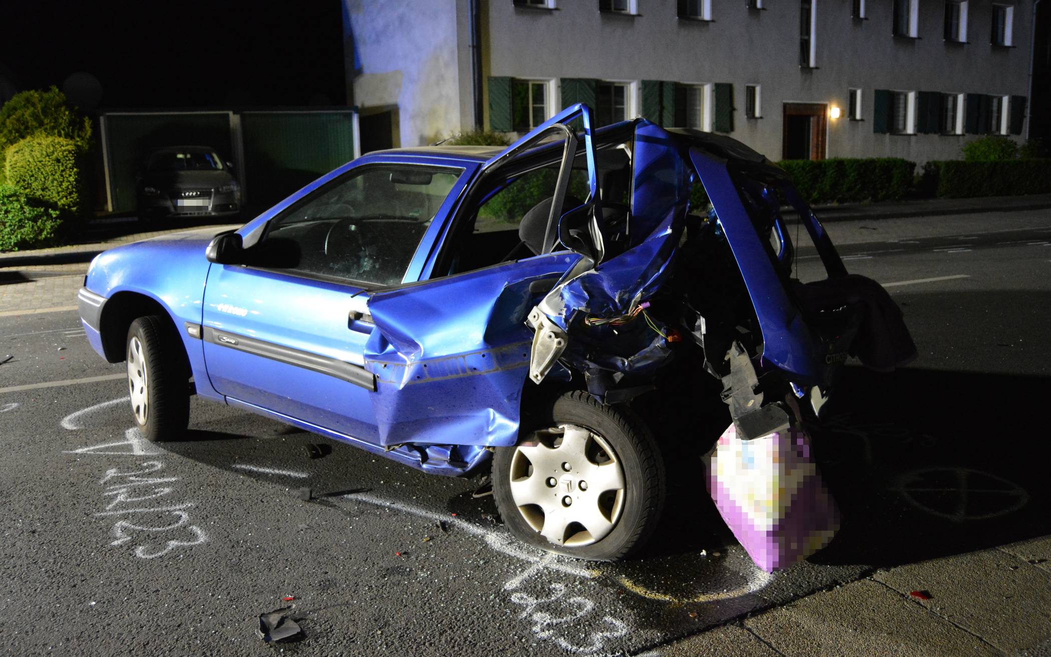 Unbeteiligte bei Unfall verletzt 