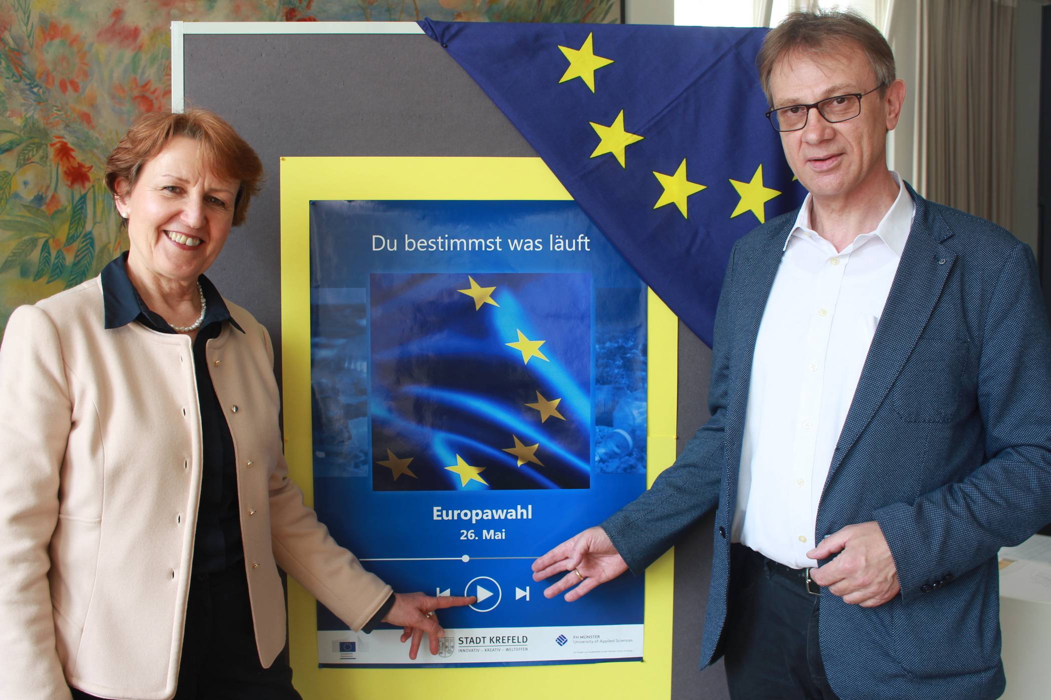 Diskussion mit Rolf-Dieter Krause zur Europawahl