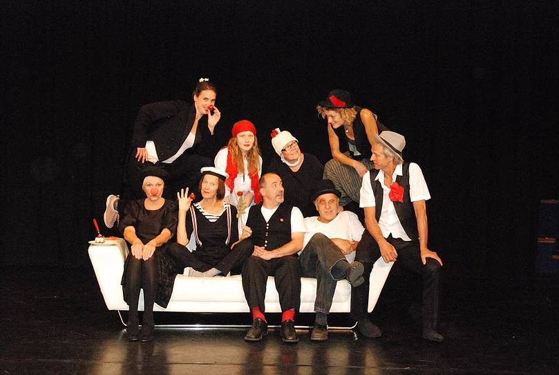 Das aktuelle KOM´MA-Ensemble (vl): Renate Frisch,