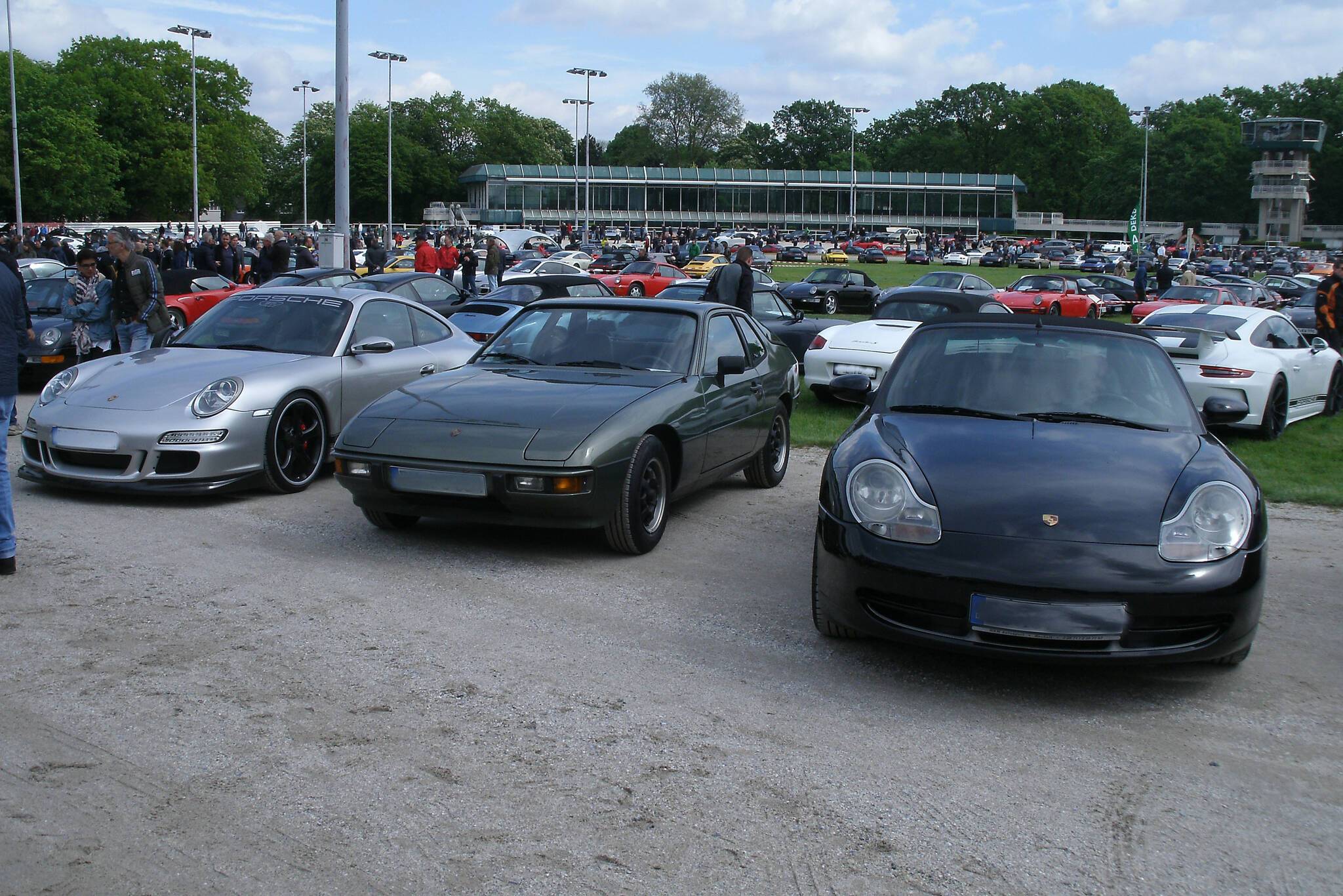  Zuffenhausener Perdestärken auf der Trabrennbahn Dinslaken 2018. 