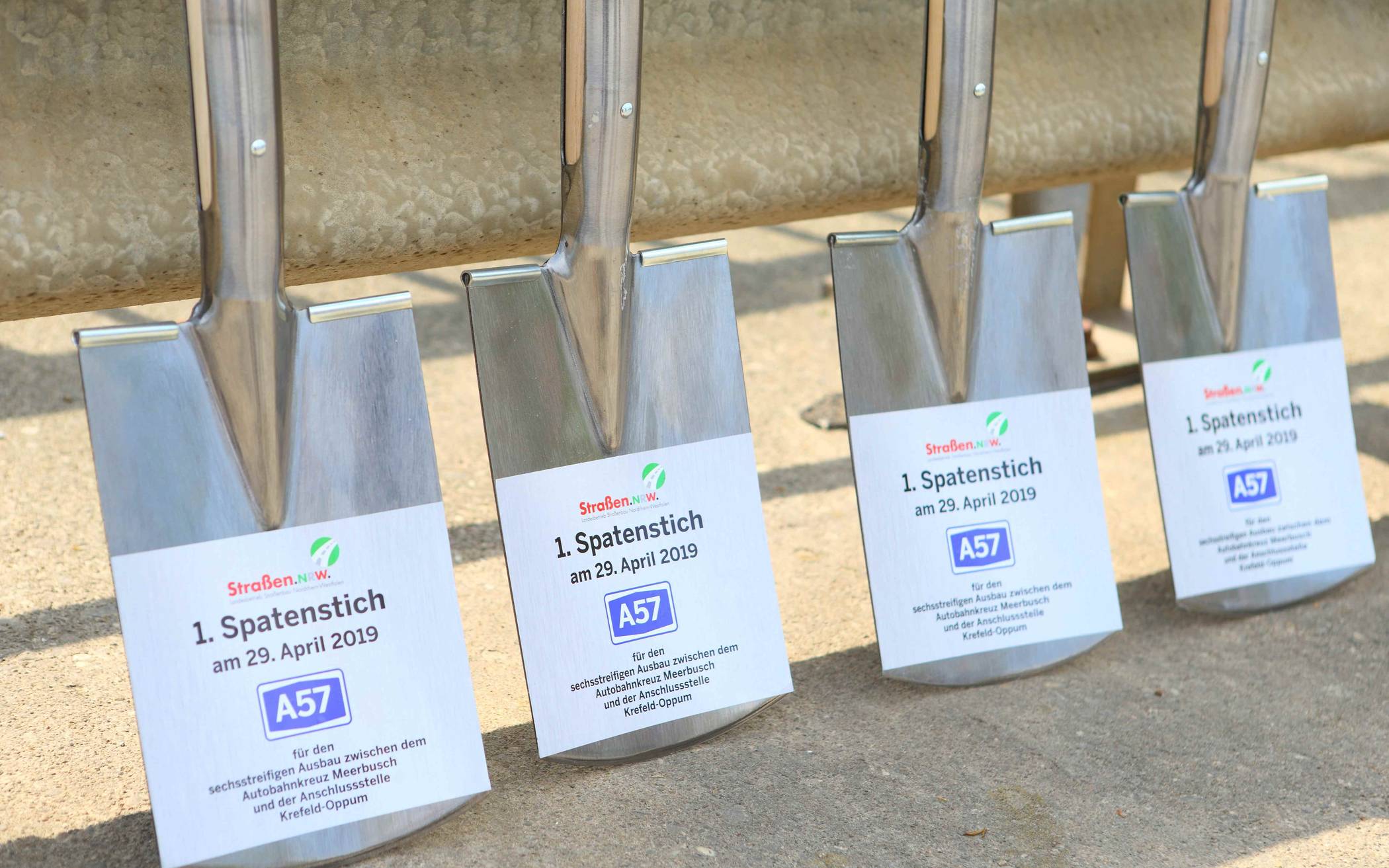 Erster Spatenstich für den Ausbau der