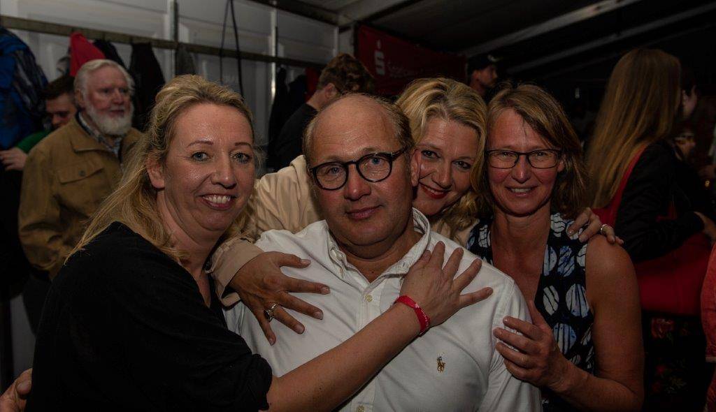 Im Traarer Festzelt wurde kräftig gefeiert