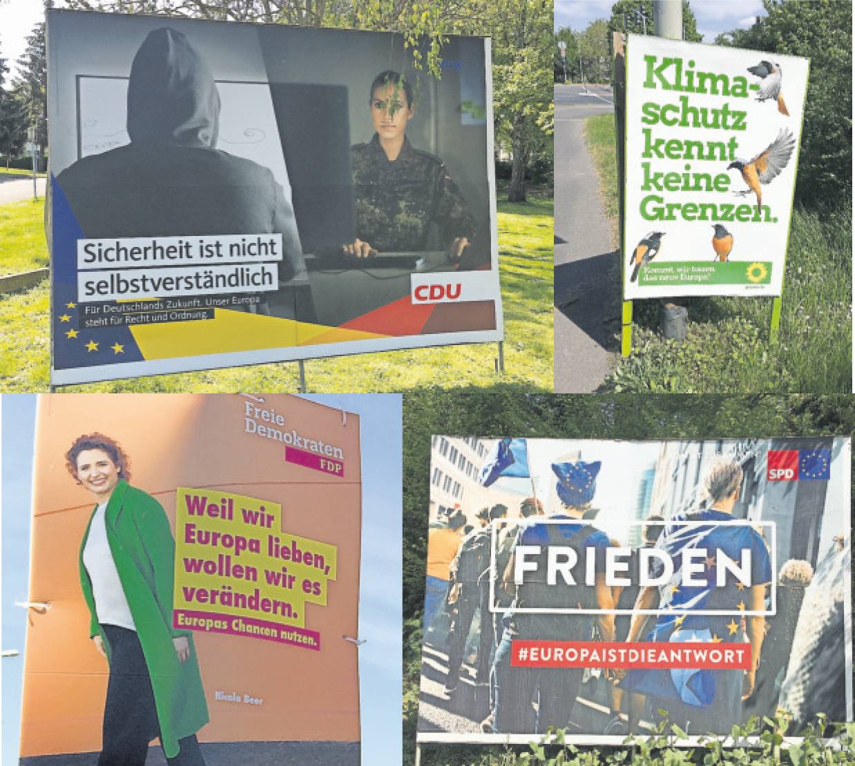  : Wahlplakate – was sagen die uns?