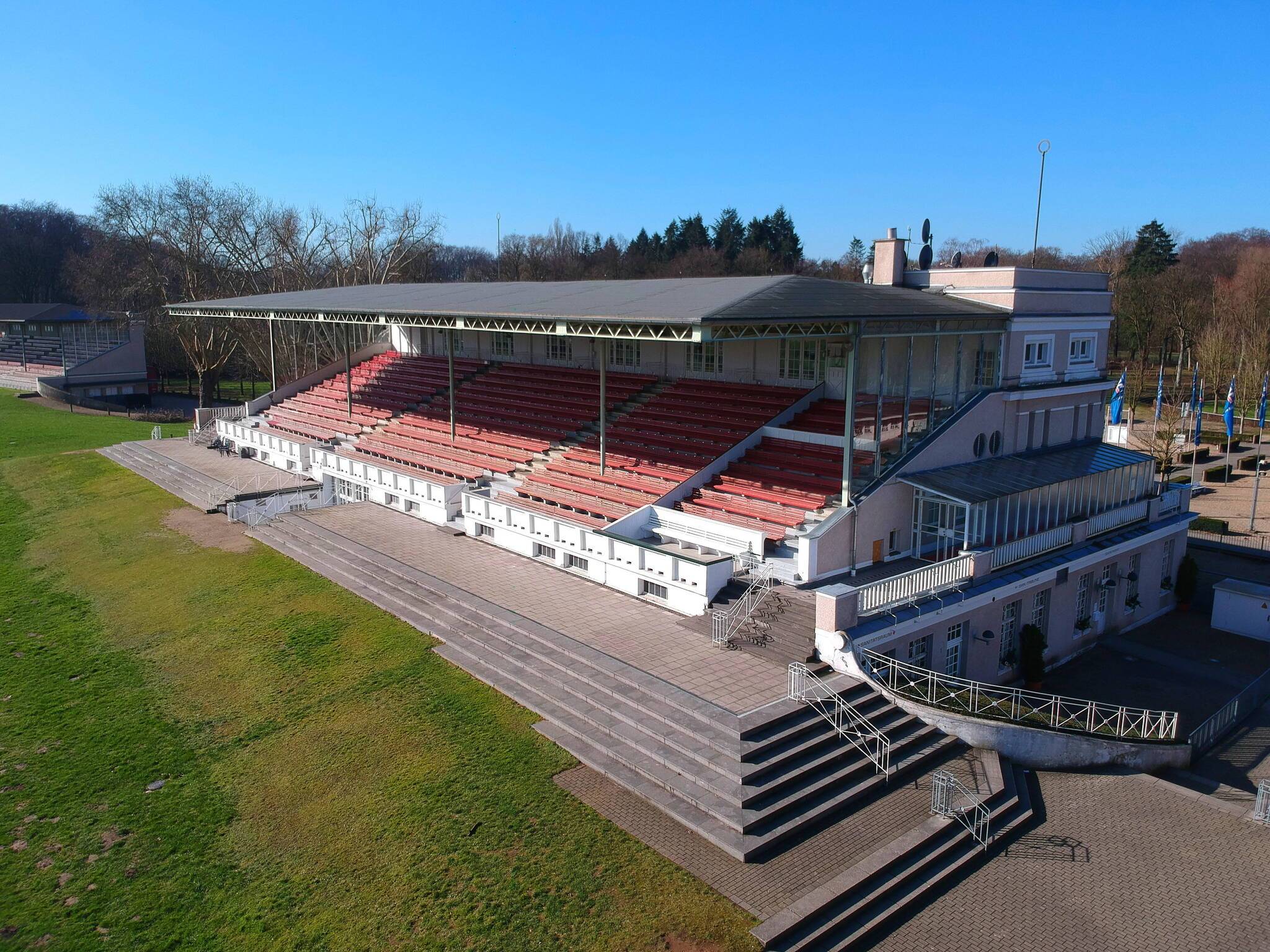 Die Krefelder Galopprennbahn